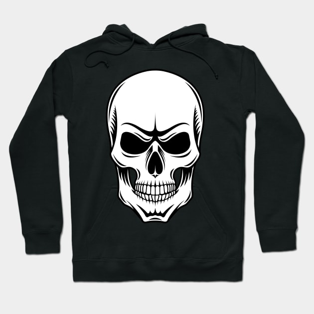 Skull Hoodie by Alex Birch